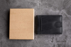 High Quality Short Business Bifold Leather <b>Wallet</b> <b>Metal</b> Clip Custom Logo Low MOQ Multi-Card Capacity Trending Wholesale Option - Product Image 6