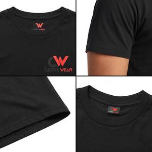 Men's Casual Solid Pattern Jersey <b>T</b>-<b>Shirt</b> 100% Cotton Custom Logo Designer Printed Breathable Regular Fit Size <b>6XL</b> - Product Image 4