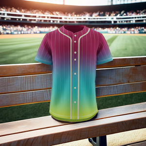 Meilleur uniforme de baseball de couleur pour adultes, vêtements de sport, uniforme de baseball sublimé et vierge de qualité supérieure, en vente chaude - Product Image 6