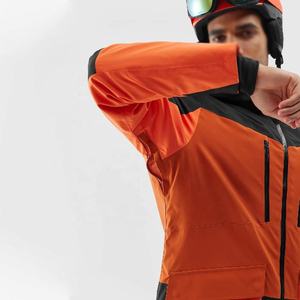 Combinaison de ski imperméable professionnelle pour homme, coupe-vent, veste et pantalon chauds pour l'hiver, ensemble pour les sports de montagne en plein air - Product Image 1