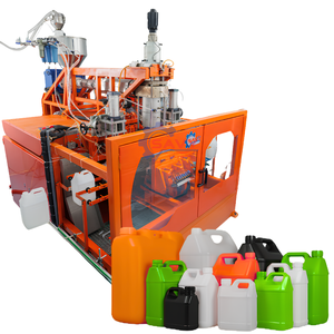 เครื่องเป่าขึ้นรูปพลาสติก HDPE ขนาดเล็ก SAVY 1-20 ลิตร แบบอัตโนมัติเต็มรูปแบบ ใช้งานง่าย - Product Image 1