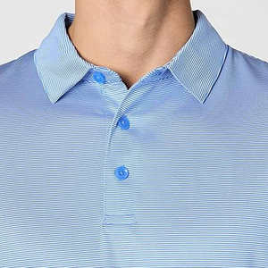 Camisas de golf para hombre de manga corta UPF 50+ con cuello de alto rendimiento, ligeras, de verano, con estampado gótico en lona - Product Image 4
