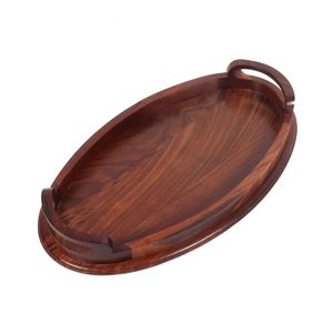 Organizador Giratorio Lazy Susan de Madera de Acacia Moderna de Alta Calidad, Bandeja de Mesa Hecha a Mano, Disponible al por Mayor - Product Image 1