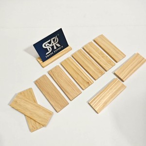 Plaquettes de manche de couteau en bois de caoutchouc de qualité supérieure, plaquettes de bois dur durables pour la fabrication de couteaux personnalisés, poignées artisanales et projets de bricolage - Product Image 2