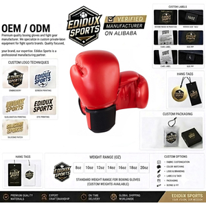 Guantes de Boxeo Transpirables Ligeros de Primera Calidad, Nuevo Diseño, Personalización de Logotipo, Guantes de Boxeo en Venta - Product Image 6
