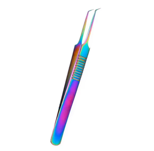 Manufacturer's High Quality 6-Piece Beauty Tools Kit Custom Color <b>Eyelash</b> Eyebrow Tweezers Stainless Steel <b>Reusable</b> Lightweight - Product Image 1