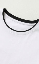 Wholesale Men's T-Shirt Front Custom <b>Logo</b> Oversized High Quality 100% Cotton Knitted Breathable Fabric Loose Fit T-Shirt - Product Image 3