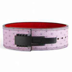 Cinturón de Levantamiento de Pesas Unisex de Cuero Vacuno Transpirable de 13 mm con Hebilla de Palanca, Equipo de Seguridad para Fitness - Product Image 1