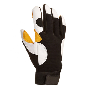 High Performance Wheelchair User Weight Lifting Cycling Gloves Green Sheep Grain Leather Heavy Duty Gloves Custom Logo - Product Image 6