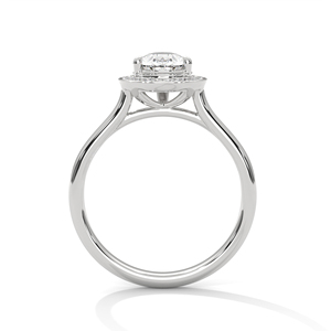 Handmade Luxury Designer Pear Cut Lab Grown Diamond Engagement Solitaire Rings 14K Solid Gold Wedding Band Rings <b>Gift</b> <b>for</b> <b>Her</b> - Product Image 3