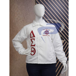 Chaqueta Impermeable Delta Sigma Theta DST Sorority, Chaqueta Deportiva Resistente a la Intemperie - Product Image 1