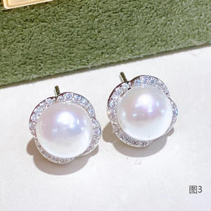 Nouveauté printemps, boucles d'oreilles en perles d'eau douce naturelles de Zhuji, multi-styles, bijoux de mode populaires pour femmes - Product Image 2