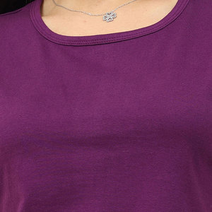 Prix bas, coton, nouveau modèle, fabricant pakistanais, dernier design, t-shirts courts pour femmes, séchage rapide, respirant, tops courts pour femmes - Product Image 5