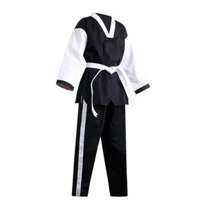 Uniforme de Taekwondo à col en V, haute qualité, dernier design, différentes couleurs, Dobok, tenue de Taekwondo, vente chaude 2026 - Product Image 2