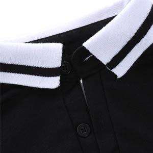 Nueva Llegada 2026, Camiseta Polo Casual para Hombre de Alta Calidad, 100% Algodón, Manga Corta, Logotipo Bordado Personalizado, Fabricante OEM - Product Image 3