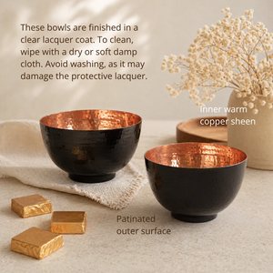 Tazón de Cobre Hecho a Mano de Primera Calidad, Diseño Contemporáneo para Frutas y Verduras, Precio Razonable, Tazones para Servir en Cobre - Product Image 5