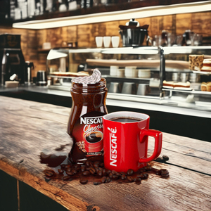 Nescafe โถคลาสสิกจากเนสท์เล่กลิ่นแรงและกลิ่นหอมเข้มข้น100% เมล็ดกาแฟธรรมชาติ - Product Image 5