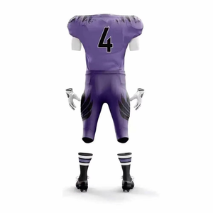 Customized Adults Sportswear American Football Uniform Wholesale Price Factory Direct Supply American Football Uniform For Sale - Product Image 2