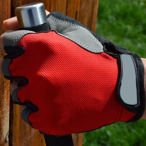 Nouveaux gants de vélo mi-doigts antichoc respirants – Meilleurs gants de cyclisme pour la course sur route – Vente en gros à prix abordable - Product Image 4