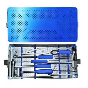 Juego de instrumentos elásticos para fracturas óseas, kit de herramientas de precisión para clavos, instrumentos quirúrgicos ortopédicos de acero inoxidable, herramientas reutilizables - Product Image 1