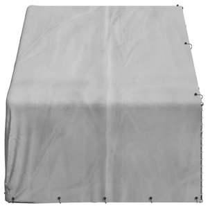 Caseta para Perros de Acero Galvanizado con Alto Contenido de Zinc, Color Plateado, para Exteriores, Casa y Muebles para Mascotas - Product Image 4