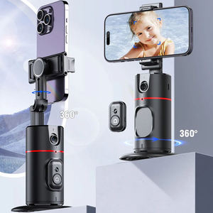 <span class=keywords><strong>Mini</strong></span> Estabilizador de Gimbal P02 con Seguimiento Facial Automático, Trípode con IA, Palo Selfie con Rotación de 360°, Soporte para Teléfono para Grabación con el Teléfono - Product Image 1