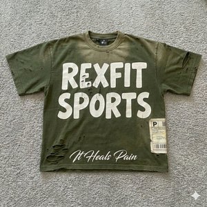 T-shirts pour hommes personnalisés, coupe oversize, impression graphique, sérigraphie, patchs vieillis, coupés et cousus, pour fabricants - Product Image 5