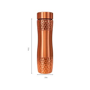 Botella de Cobre Martillado de Doble Capa para Almacenamiento de Agua, a Prueba de Fugas e Ideal para una Hidratación Diaria Saludable, Compre Directamente del Proveedor - Product Image 5
