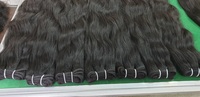 Paquets de cheveux bruts non traités, fournisseur en gros de cheveux humains de temple indien, cheveux vierges bruts à cuticule alignée, d'Inde