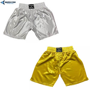 Shorts d'entraînement MMA professionnels pour hommes, légers, en satin, avec cordon de serrage, hautement respirants, écologiques, pour entraînement en cage - Product Image 5