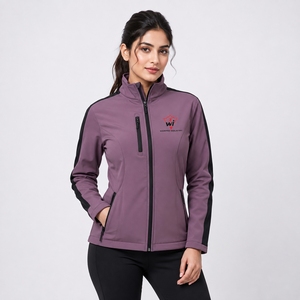 Chaqueta Softshell para Mujer, Cómoda, Flexible, Transpirable, Resistente al Viento, Ligera, para Actividades al Aire Libre - Product Image 4