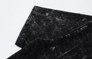 Camisetas de Hombre al por Mayor, Personalizadas, Estilo Vintage, Lavado Ácido, Corte Regular, Tejido de Punto, 100% Algodón, Secado Rápido, Transpirables, Lavado Ácido 3D, Precio Económico - Product Image 2