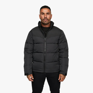 New High Performance Classic Design Man Puffer <b>Jacket</b> Custom Made New Stylish <b>Black</b> Hooded High Quality Low Price Puffer <b>Jacket</b> - Product Image 5