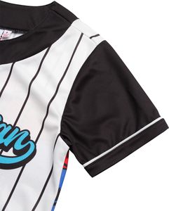 High Quality Custom Baseball Jersey Sublimation Breathable Polyester Team Sports Shirt Uniform - Product Image 6
