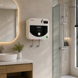เครื่องทำน้ำอุ่นไฟฟ้า TADT Rossi 15 ลิตร รุ่น Amore Square พร้อมเทอร์โมสตัท ถังเก็บน้ำ ประหยัดพลังงาน ติดผนัง เหมาะสำหรับใช้ในบ้านและโรงแรม - Product Image 1