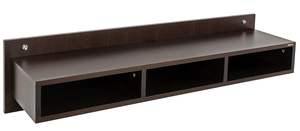 Mueble de TV de Madera para Montar en la Pared, Soporte para Decodificador/Armario para TV con Estantes para Libros y Unidad de Exhibición Decorativa - Product Image 2