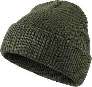 Bonnet d'hiver classique OEM, chaud et doux, en tricot, avec logo personnalisé, casquette jacquard de créateur pour usage quotidien en extérieur, pour hommes et femmes - Product Image 1