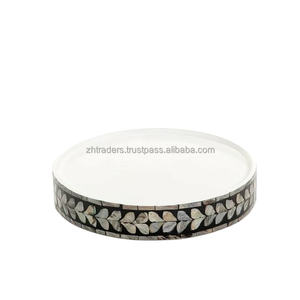 Bandeja de Chocolate Artesanal para Bodas, Festivales y Espacios de Comedor Elegantes, Bandeja Decorativa de Lujo con Incrustaciones de Nácar - Product Image 1