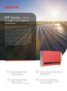 Convertisseur triphasé connecté au réseau GoodWe série HT 73kW 75kW 100kW 110kW 120kW - Product Image 4