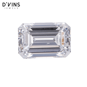 D'vins Jewels Diamant CVD blanc de 0,7 carat, taille émeraude, D VVS2, cultivé en laboratoire, de Surat, en vrac, produit phare - Product Image 1