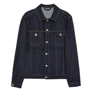 เสื้อแจ็คเก็ตยีนส์ผู้ชาย ปกพับได้ ทรงปกติ สไตล์ลำลอง ติดกระดุม - Product Image 4