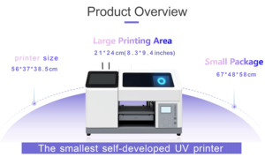 Mini Impresora de Inyección de Tinta UV A5 XP600 con Función de Escaneo de Códigos <span class=keywords><strong>QR</strong></span> por Aplicación, Adecuada para Impresión Digital Automática en Carcasas de Teléfono Móvil - Product Image 5