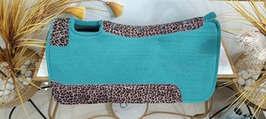 Almohadilla de fieltro de lana clásica de primera calidad, cómoda, para silla de montar western, con parches de cuero genuino, modelo Kaamkaaj KKJ02 para equitación - Product Image 5