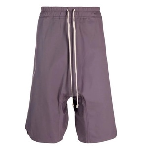 Nuevos Pantalones Cortos Deportivos Morados de Estilo Urbano con Cordón Largo y Transpirables para Hombre, Ideales para Correr al Aire Libre - Product Image 1