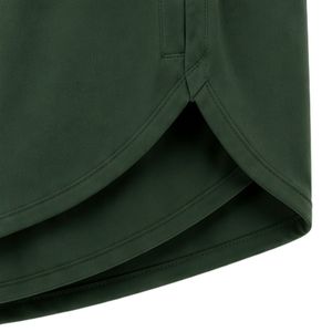 Forest Green <b>Athletic</b> Shorts Women Elastic Waist Drawstring Running Gym Workout Casual Quick Dry Active Wear Shorts Custom OEM - Product Image 5
