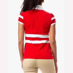 Camisetas de Rugby Unisex Personalizadas, Ropa Deportiva Personalizable con Franjas Multicolores, Diseño Transpirable para Mujer - Product Image 2