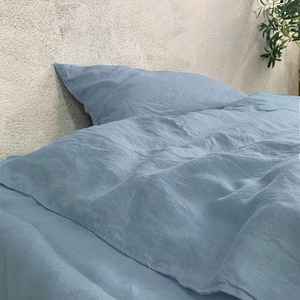 Parure de lit en lin pur 100% biologique et écologique, draps en tissu français, vente en gros - Product Image 1