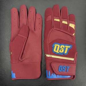 Gants de frappe de baseball personnalisés avec logo, poignet réglable, gants de frappe réglables avec grip antidérapant, gants de sport de baseball pour équipe - Product Image 5