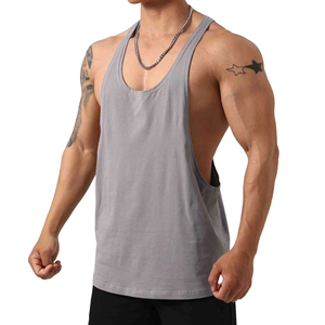 Débardeur de sport premium pour homme, sans manches, en coton respirant, pour fitness, personnalisable OEM ODM, fabricant en gros - Product Image 1