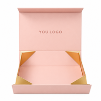 Scatola Regalo Magnetica Pieghevole di Lusso Personalizzata per Prodotti di Fragranza, Trucco e Bellezza